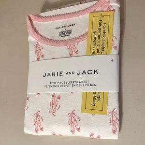 Janie and Jack 4T Pajamas